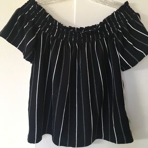 Express off-the-shoulder top
